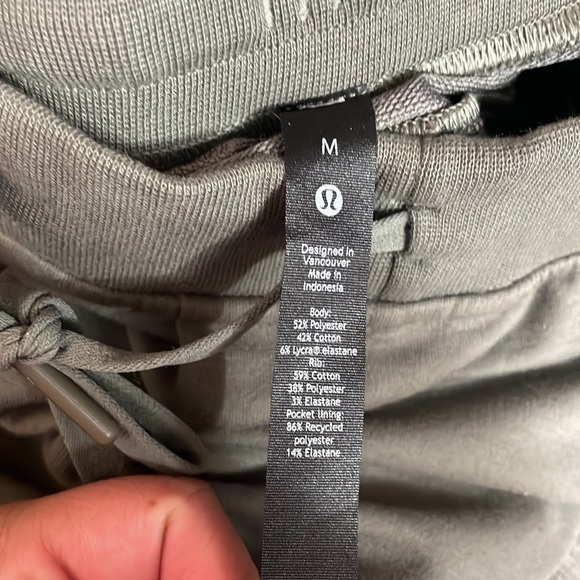 Lululemon Men City Sweat Jogger Grey Sage Sz M - Picture 6 of 11
